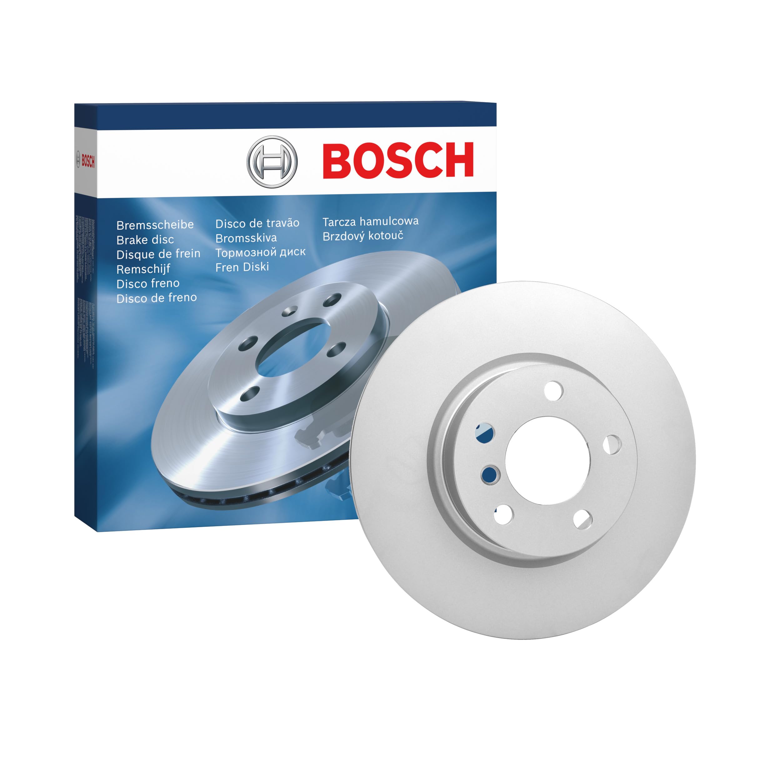 BOSCH Disco Freno BD1601 - Disco Freno Solido di 328mm - Asse Anteriore - Conforme al regolamento ECE-R90 - Lunga Durata, Anticorrosione Avanzata - 1 Disco