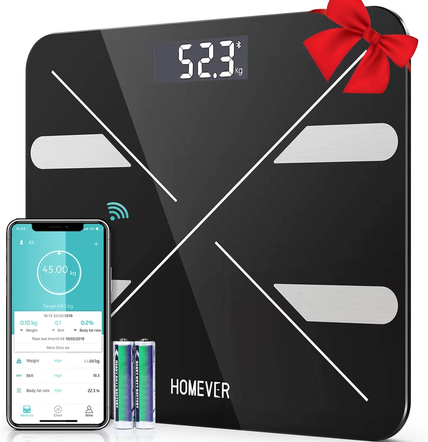 analizzatore di grasso corporeo a mano