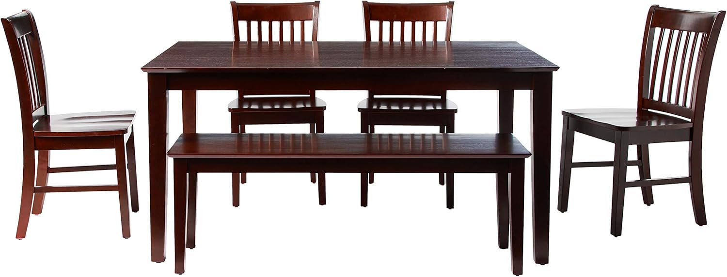 Buy East West Furniture Modern Dining Table Set 6 Piece Wooden Buy East West Furniture Modern Dining Table Set 6 Piece Wooden