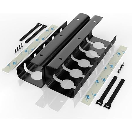 Lurrose Kabelmanagement Clip 8 Stück | Selbstklebend Für Schreibtisch & Büro