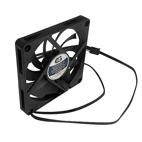 Miniatura 3 de Coolerguys Ventilador de baja velocidad de 3.150x3.150x0.394 in 5 VDC 3Pin CG8010L05B2-3Y