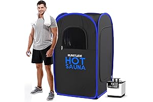 Portable Full Size Home Personal Sauna Box Steam Room