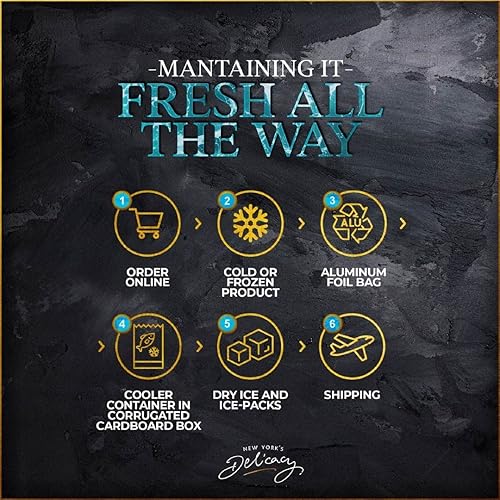 Miniatura 10 de New York's Delicacy Smoked Salmon Nova - 2 x 8 oz (1 lb.) - Más premiado, pre-rebanado, totalmente recortado, Kosher, sin gluten, alto en Omega 3 -