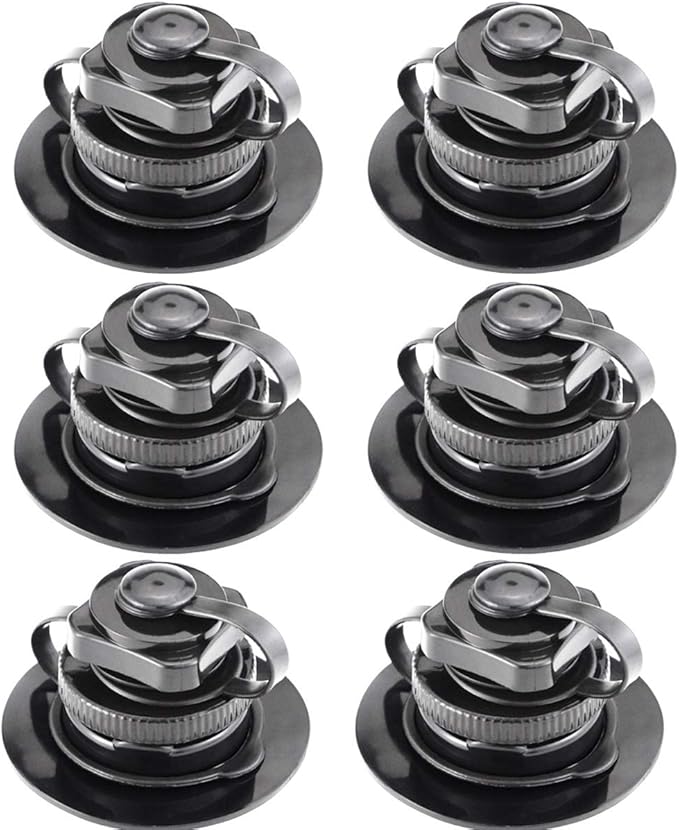 Neworkg 6 Set Boston Valve Replacement with Spiral Cap Universal Air