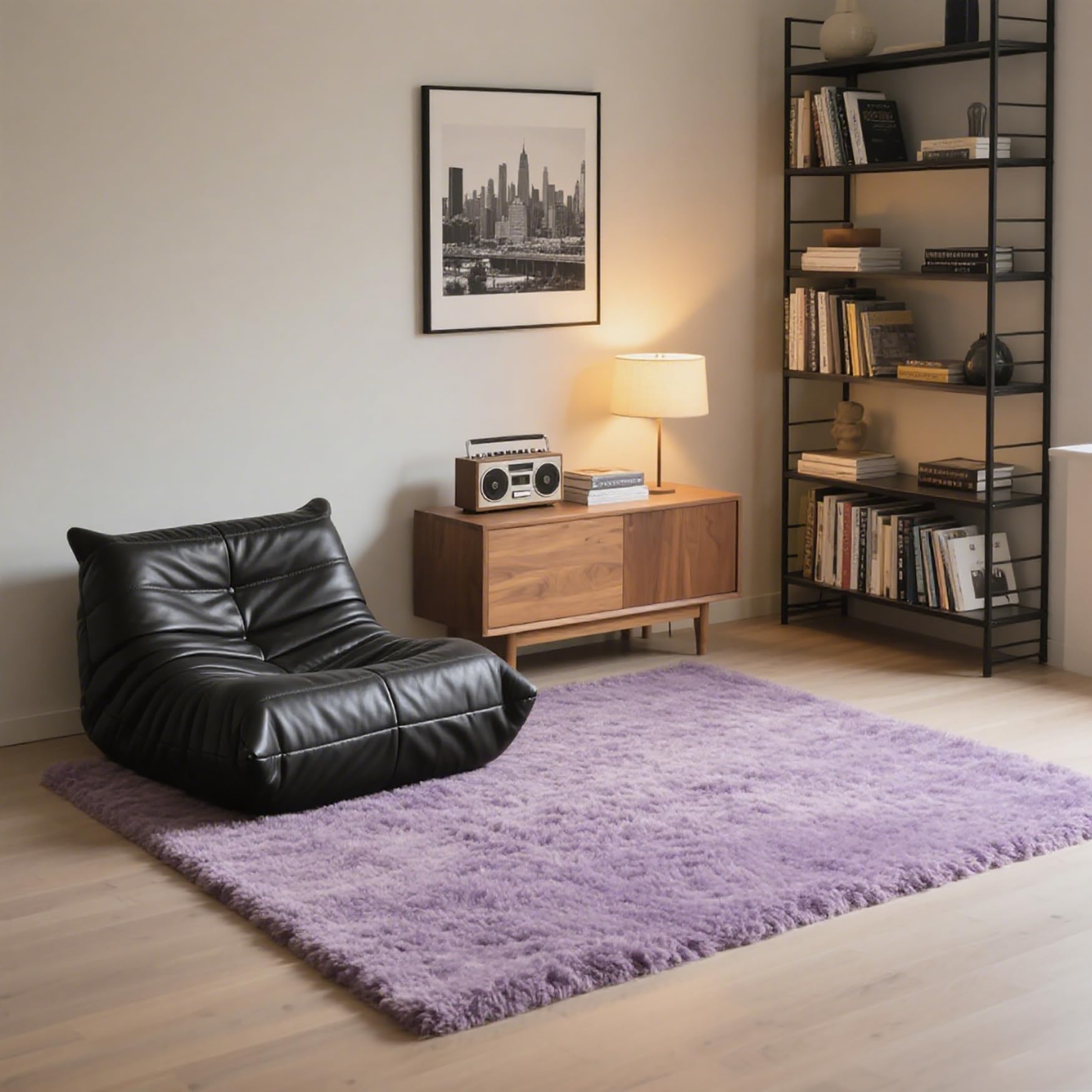 Tapis de salon antidérapant pour en finir avec les glissades