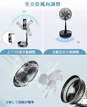 Amazon | ITMIAYA コードレス 扇風機 リビング DCモーター 卓上