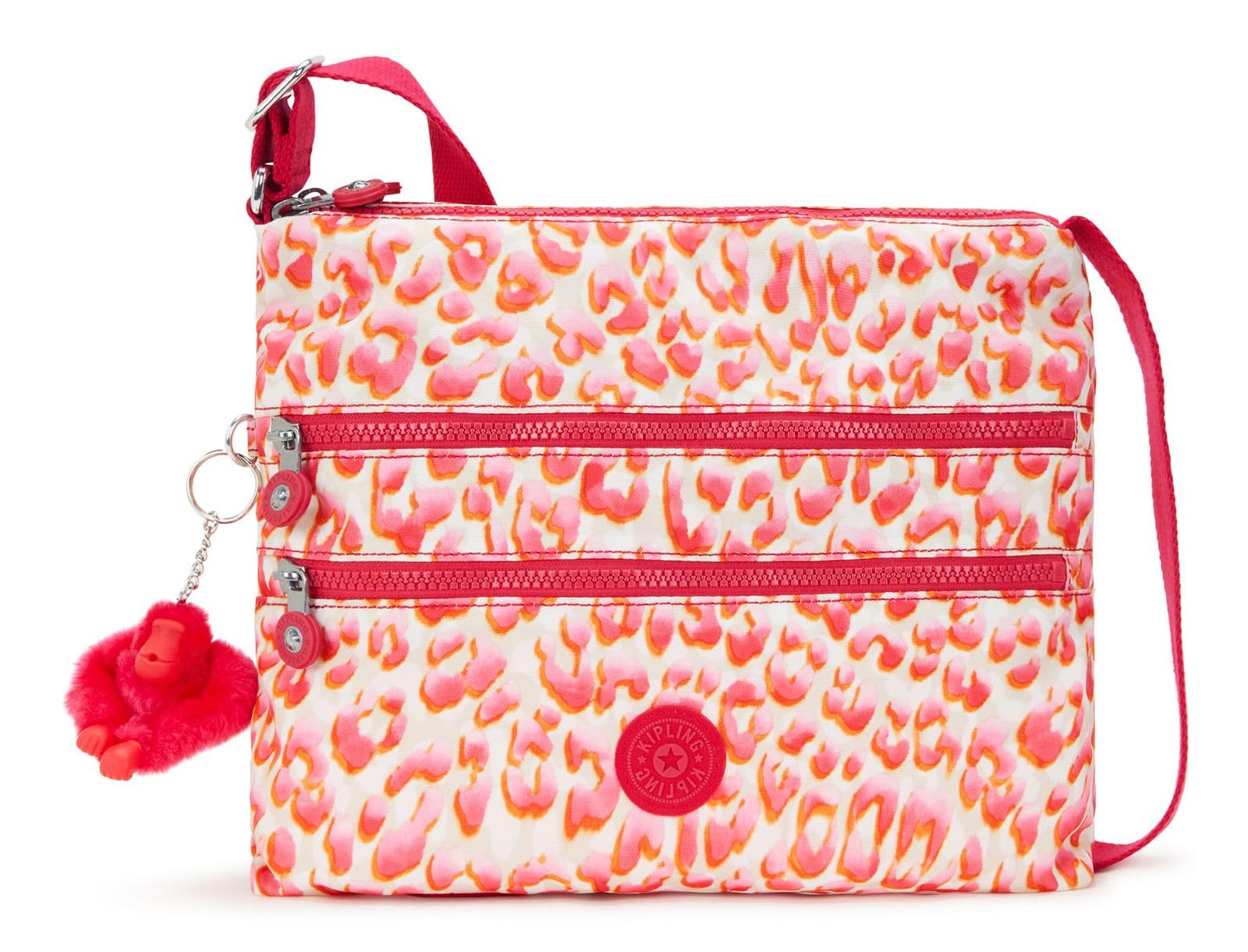 kipling Alvar Medium Crossbody Latin Cheetah