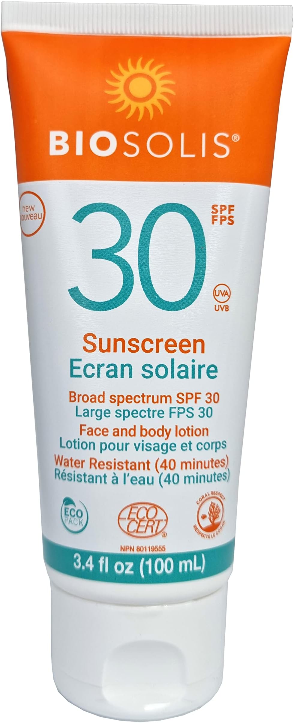 – Organic Sun Milk SPF 30, 100ml