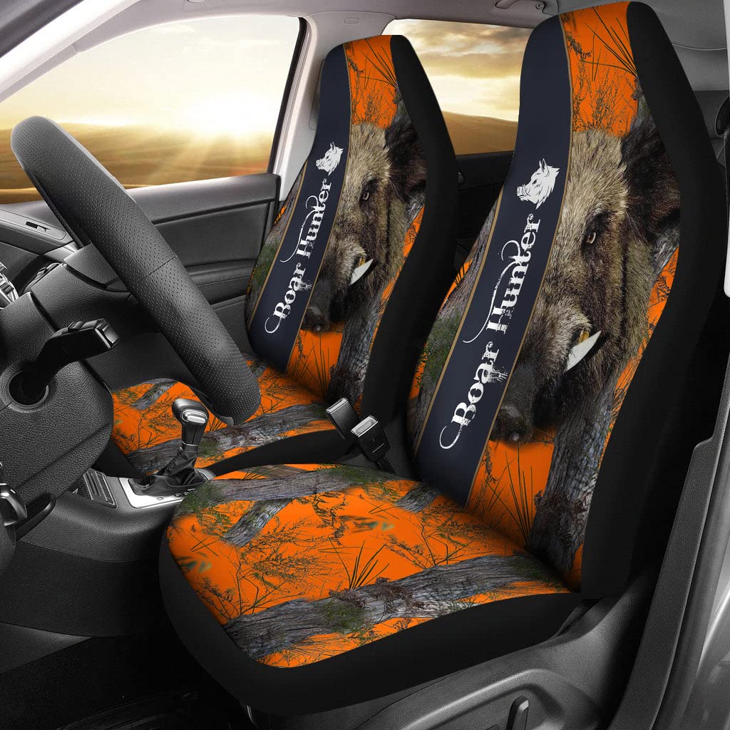 Asientos Coche Fundas Jabali Fundas para Sillas De Coche Antideslizante Protector De Asiento para Coche, SUV, Sedanes, 52X138cm