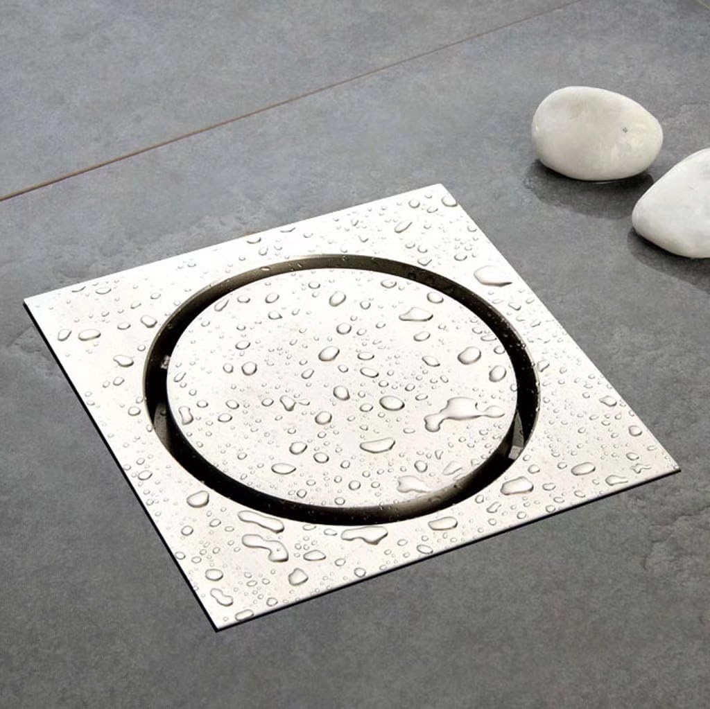 Floor drain Copper Invisible Bathroom Washing Machine Deodorant Circular Drainage System