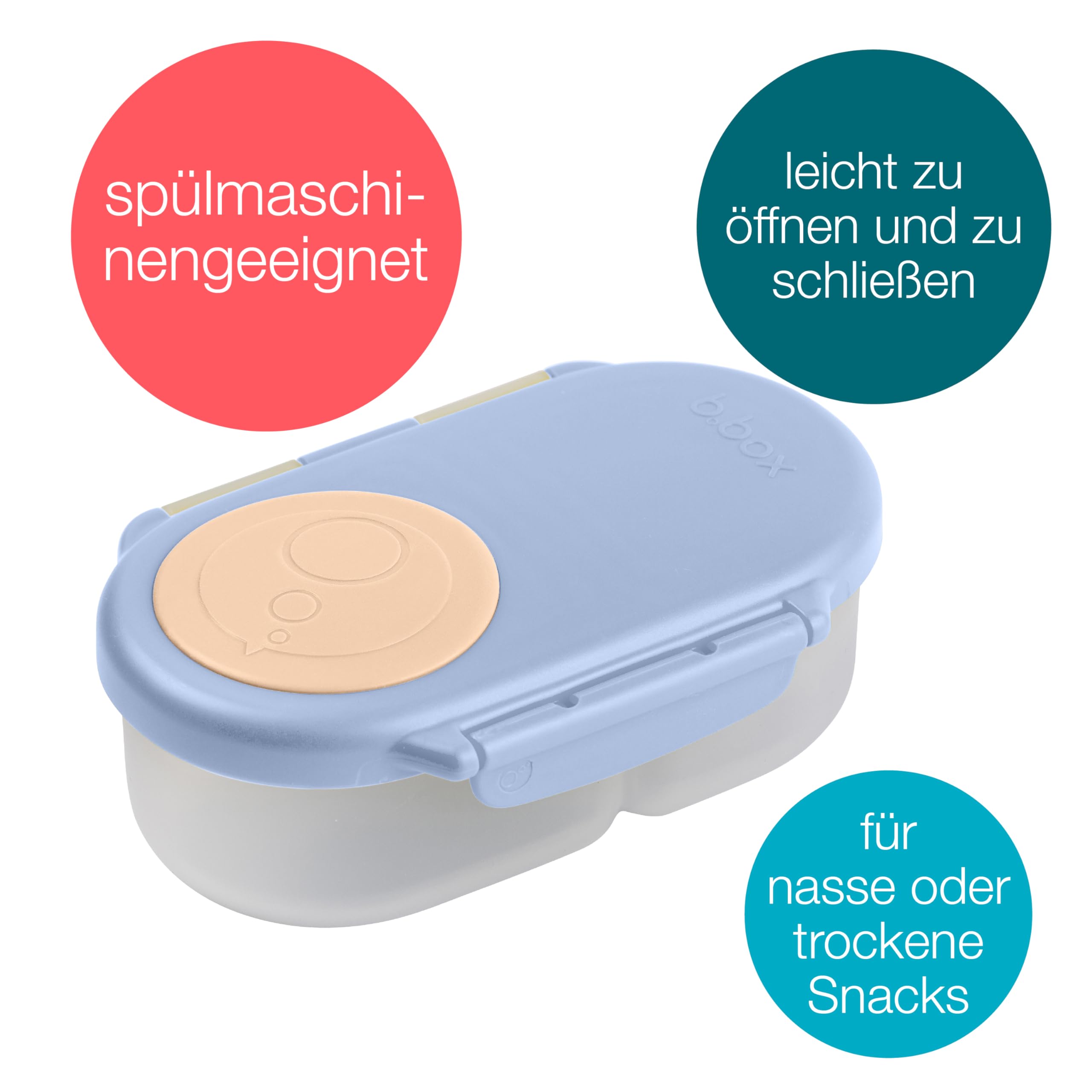 ClutterCut Auslaufsichere Bento-Box – Faltbare Lunchbox Mit Fächern Für Schule, Kita & Arbeit (BPA-frei)
