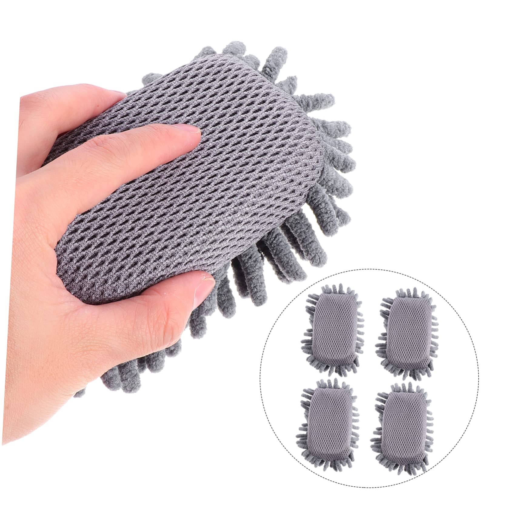 Uonlytech 3 Sätze Teiliges Set Kreide Und Tafelwischer Staubfreier Schul Und Bürozubehör Waschbare Mikrofaser Radierer Für Klassenzimmer Und Heimgebrauch Langlebig Und 4 Stück * 3
