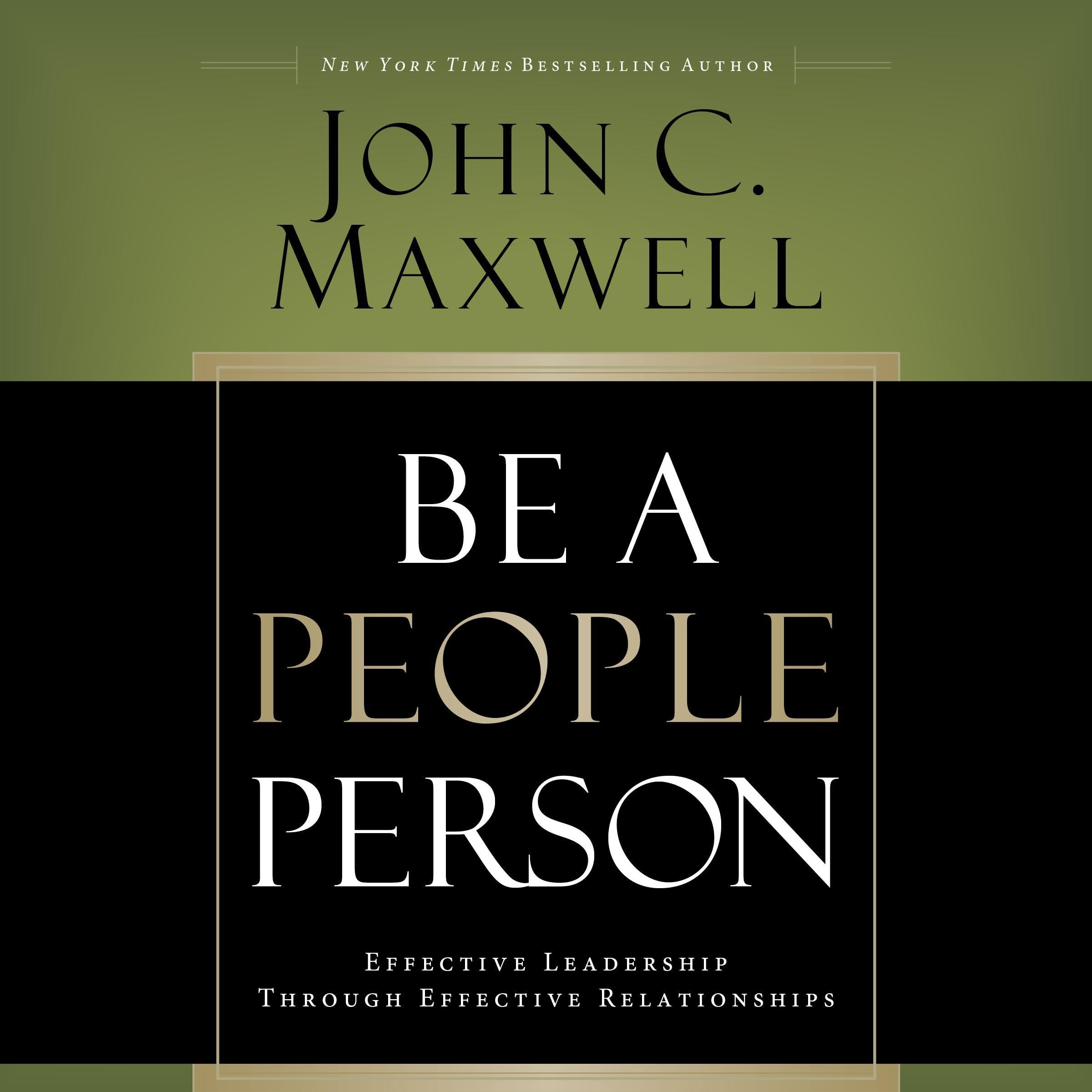 Be a People Person