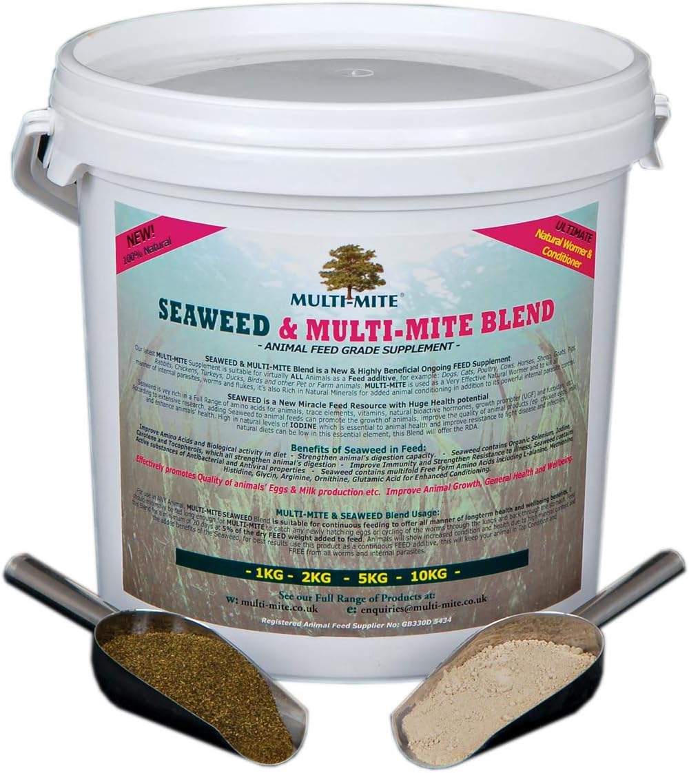 MultiMite® 5KG Bucket DE & SEAWEED Ultimate FEED Supplement for Horses