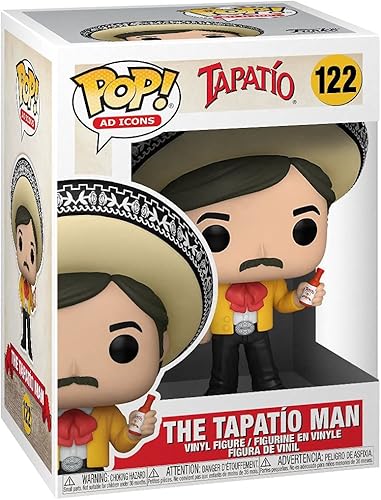 Miniatura 3 de POP Iconos publicitarios: Tapatio - Tapatio Man Funko Figura de vinilo (con funda protectora de caja compatible), multicolor, 3.75 pulgadas