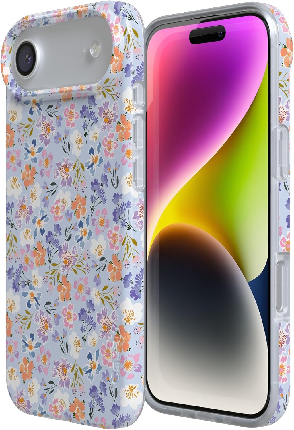 Casely iPhone 17 Air Case | Poppy Meadows | Pastel Floral | Compatible with MagSafe | Classic Ultra Slim Design - Image 2
