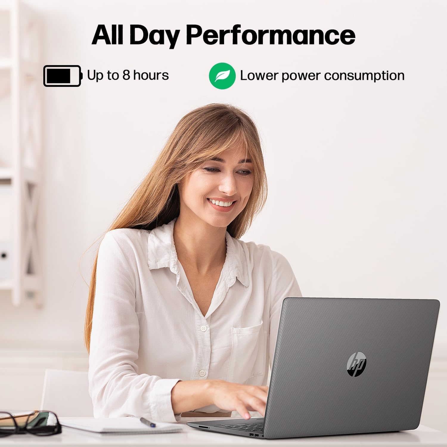 HP 15-DY Series Laptop battery life and power efficiency