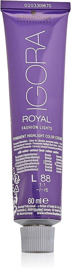 Schwarzkopf Igora Fashion Lights L-88 Tinte en Crema - 60 ml