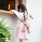 GAGAKU Baby Doll Carrier pour les petites filles Baby Carrier for Dolls Renaître Baby Dolls Carrier Toddlers 3 Ans vieux porte-bébé - Rose rose de Sharon