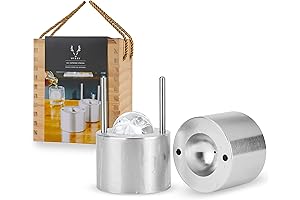 Viski Ice Press: Craft Perfect Ice Spheres for Effortless Chilling