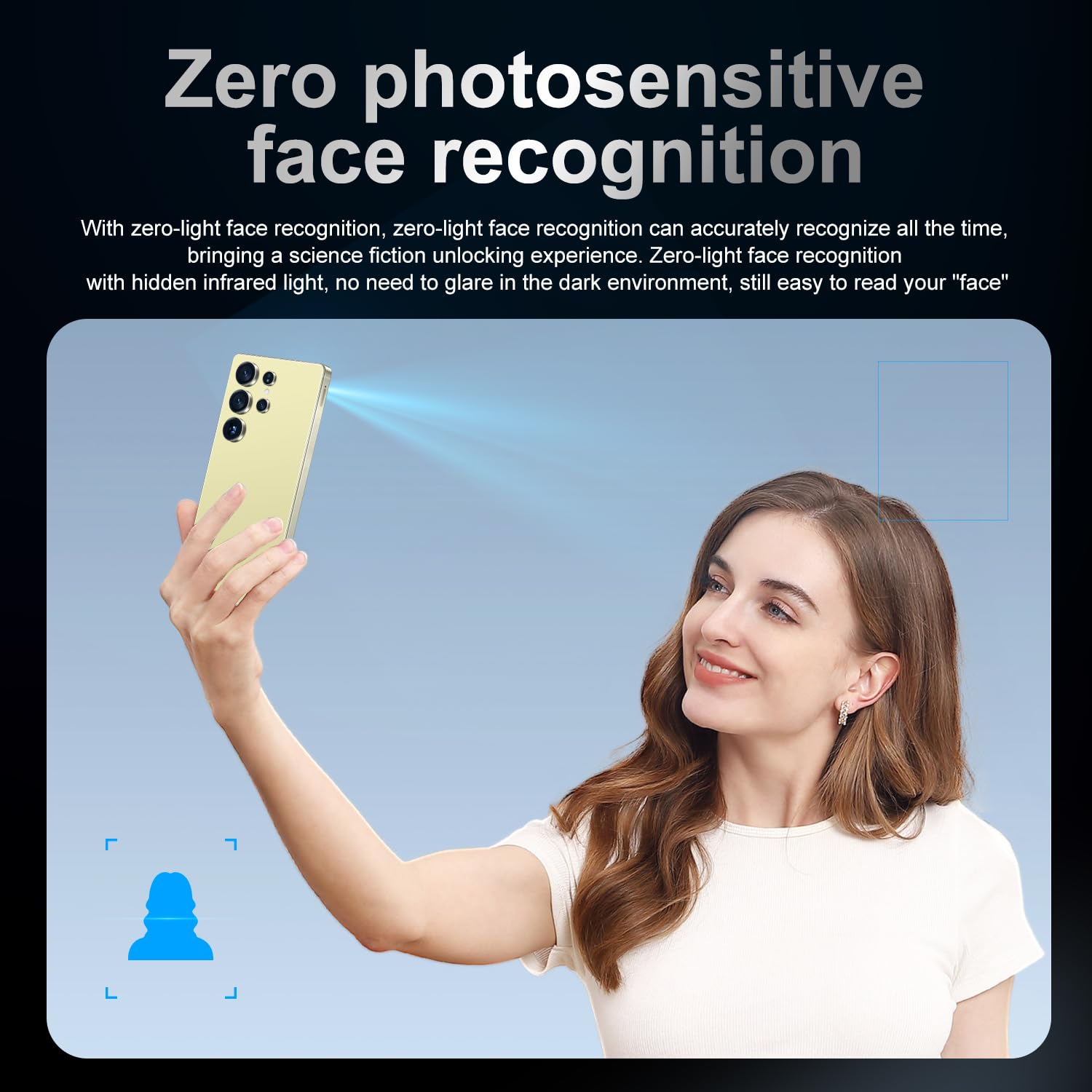 MMY I25 Ultra 5G Unlocked Smartphone,16GB+512GB Fully Cell Phone for Android 14, 6.99" Unlocked Cell Phone, 7000mAh, 68MP+108MP Dual Camera/Dual SIM/Fingerprint Lock/Face (Yellow)