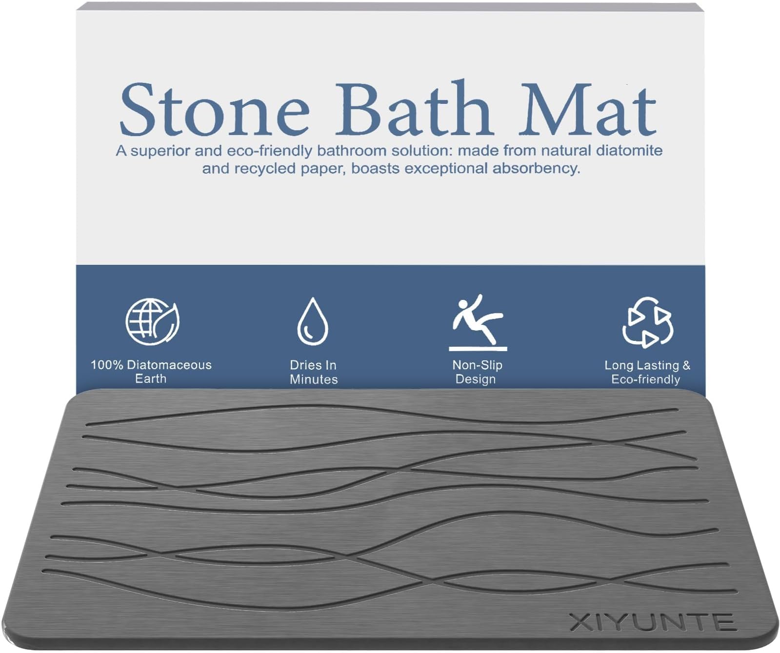 60*40cm Stone Bath Mat