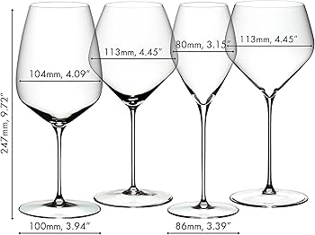 Amazon｜[正規品] RIEDEL リーデル グラス 4個セット リーデル