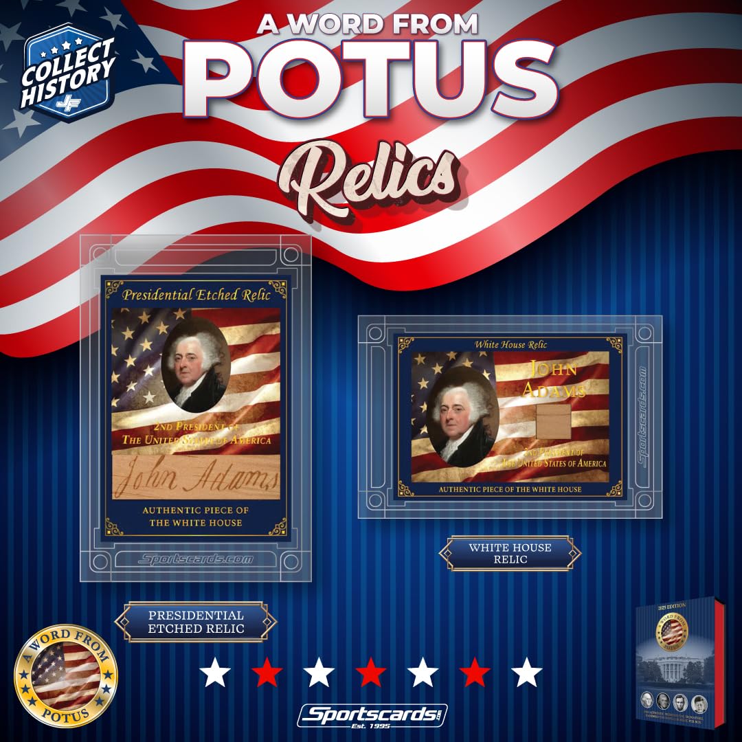 Amazon.com: 2025 A Word from The President POTUS Trading Card Box