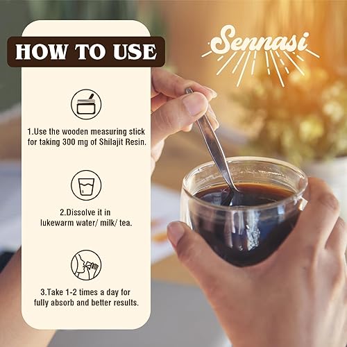 Miniatura 6 de Shilajit - Resina Shilajit orgánica pura del Himalaya, 600 mg de máxima potencia, resina Shilajit orgánica natural con más de 85 minerales traza y
