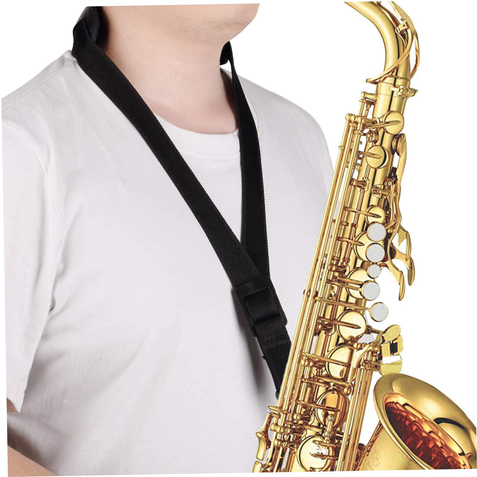 BESPORTBLE Sax Accessories Neck Straps Shoulder Hook for Saxophone Universal Sax Belt