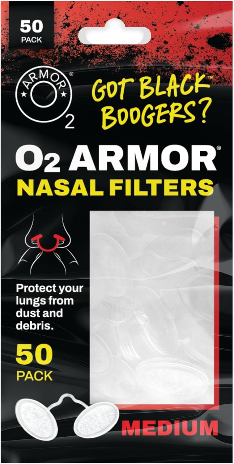 O2 Armor Nose Filters for Welders...