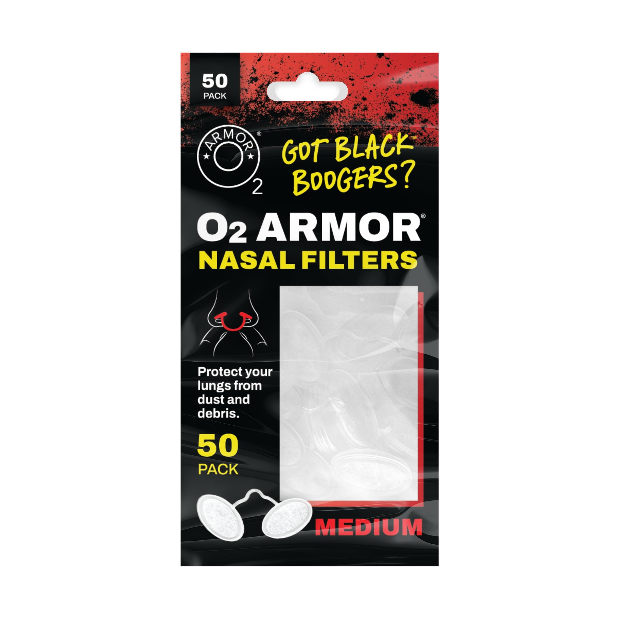 O2 Armor Nose Filters - Welding & Allergy Protection -14