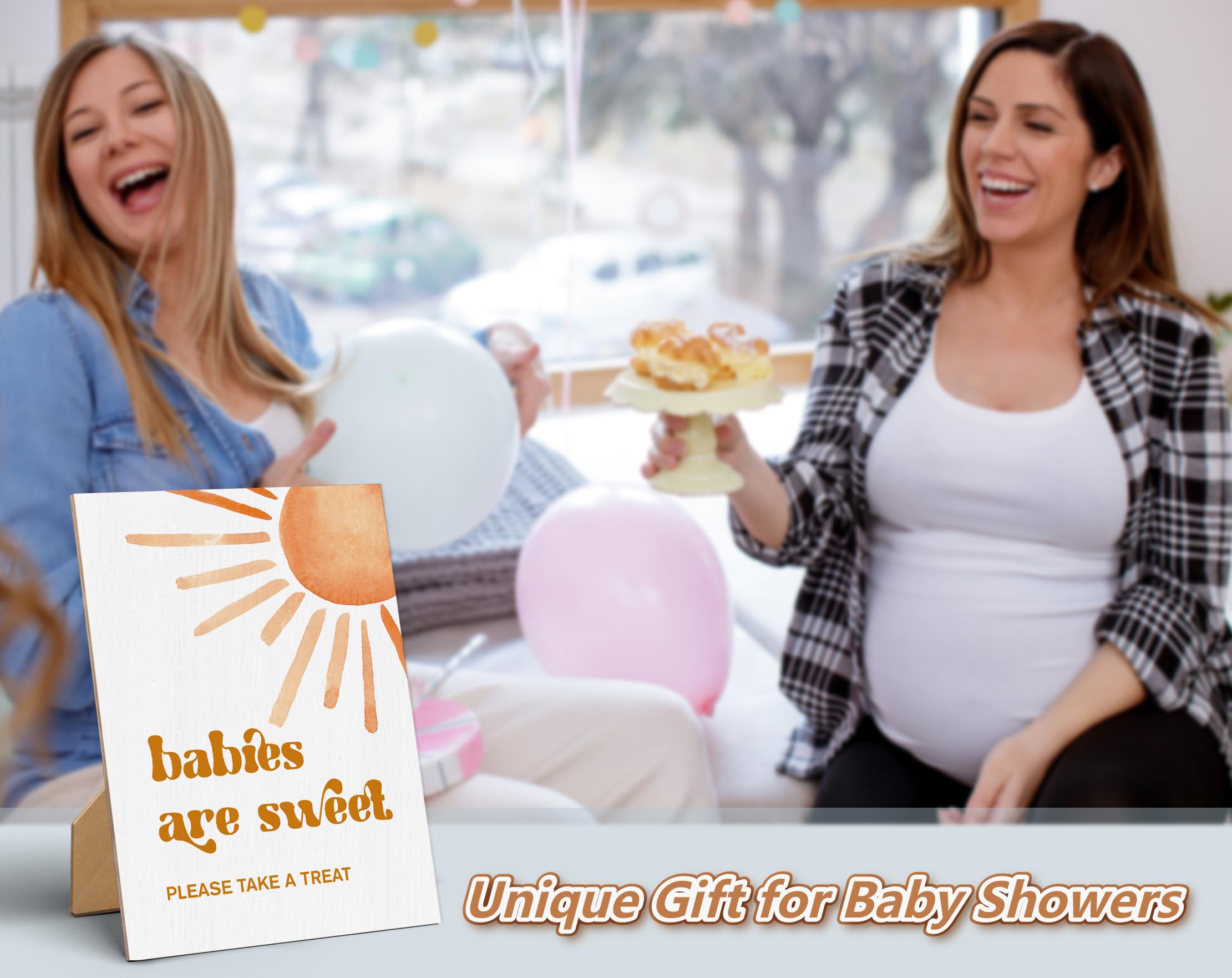 Babies Are Sweet Take A Treat Sign Baby Shower Game Sign