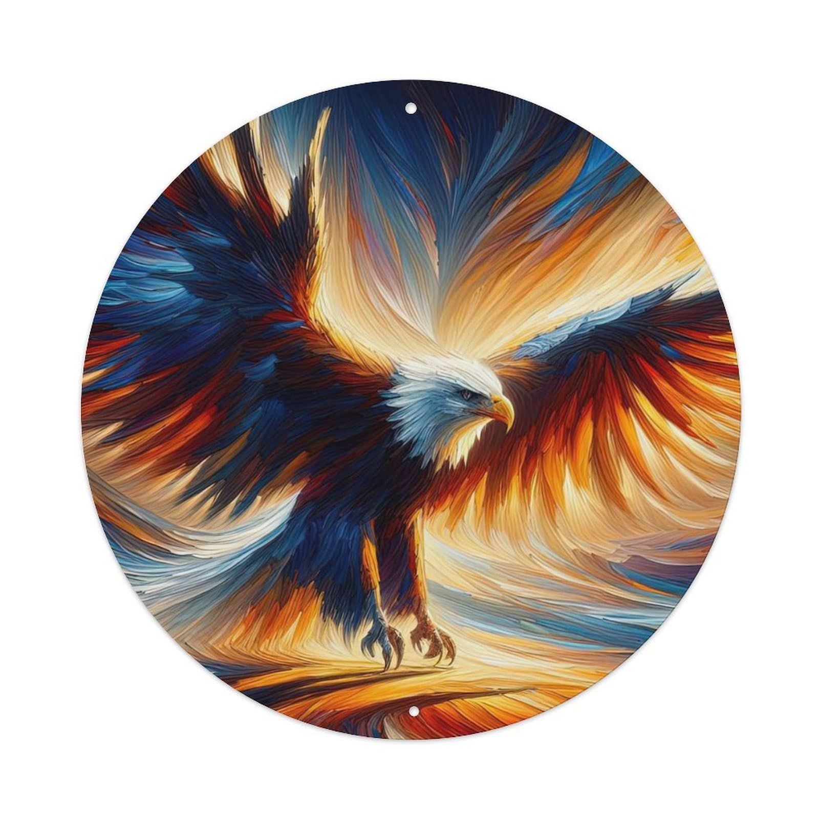 Animal Flying Eagle Metal Tin Sign