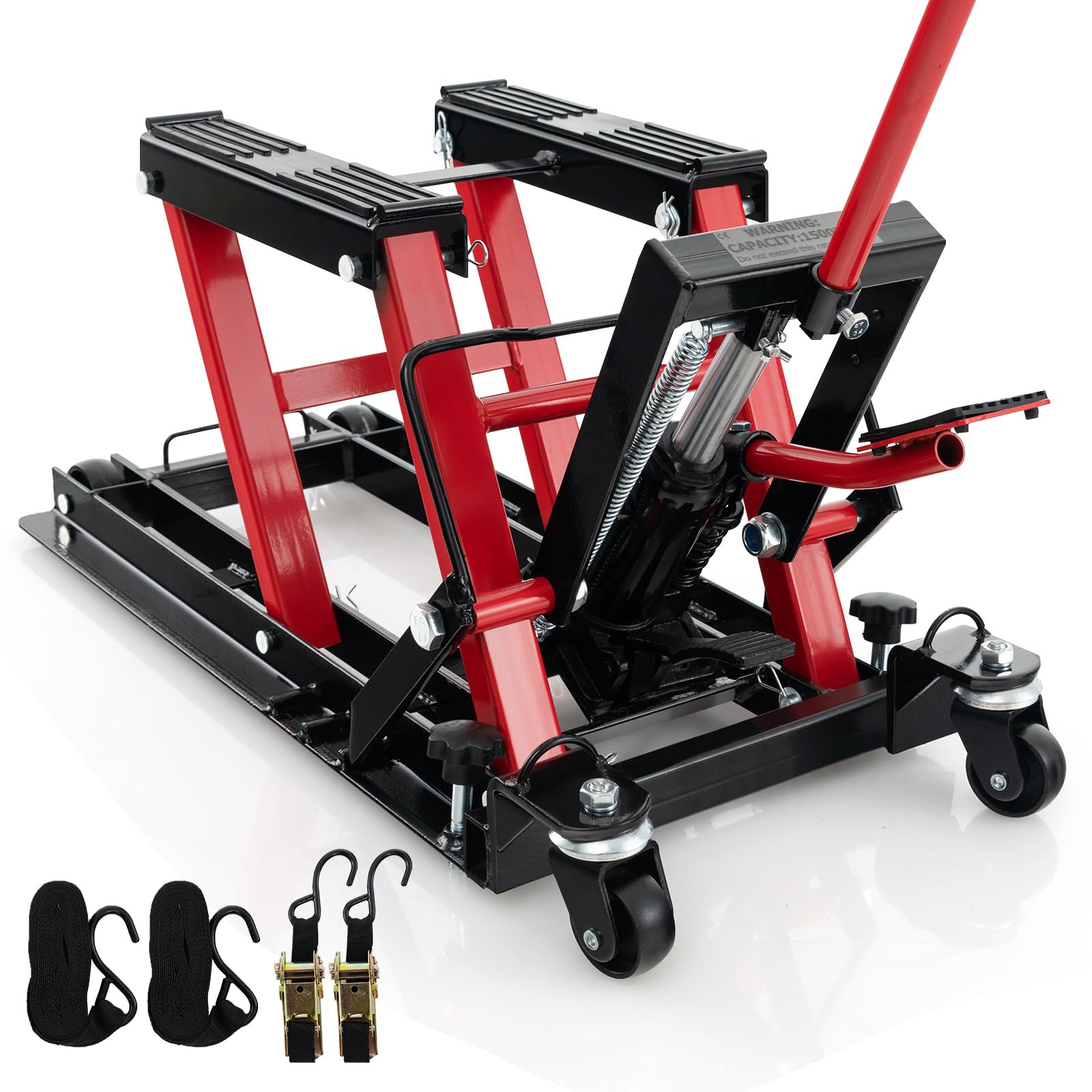 mahoroba　1脚　② Amazon.com: Goplus Motorcycle Lift, 15000 LBS Hydraulic ATV