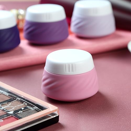 Vista 6 de Gemice Contenedores de Viaje para Artículos de Aseo, Frascos de Crema de Silicona Aprobados por la TSA con Tamaño Aprobado, Accesorios a Prueba