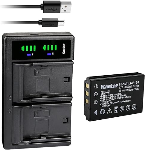 Kastar 1-Pack Battery and LTD2 USB Charger Compatible with Lawmate RD2400A-BAT, RCA RD2400A-BAT, Thomson RD2400A-BAT Battery, Lawmate PV-1000,