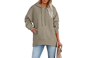 Angashion Quilted Oversized Sweatshirt: Ultimate Comfort and Style