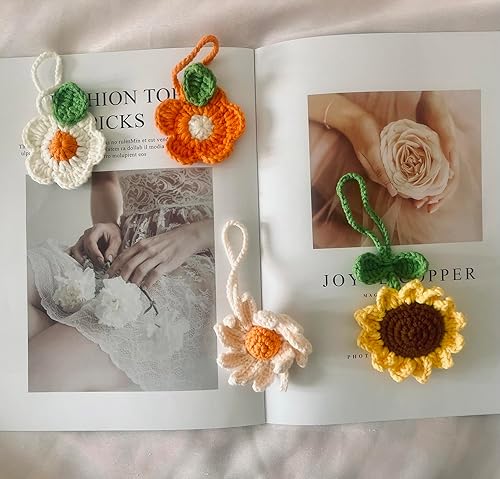 Miniatura 6 de Kit de ganchillo para principiantes, juego de hilo acrílico de 12 colores con gancho de ganchillo, paquete de iniciación para adultos y niños (hilo