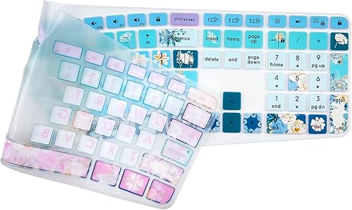 Miniatura 7 de WSLUCKO Funda de silicona para teclado compatible con Logitech Ergo K860 teclado ergonómico inalámbrico diseño de EE. UU., accesorios Logitech K860,