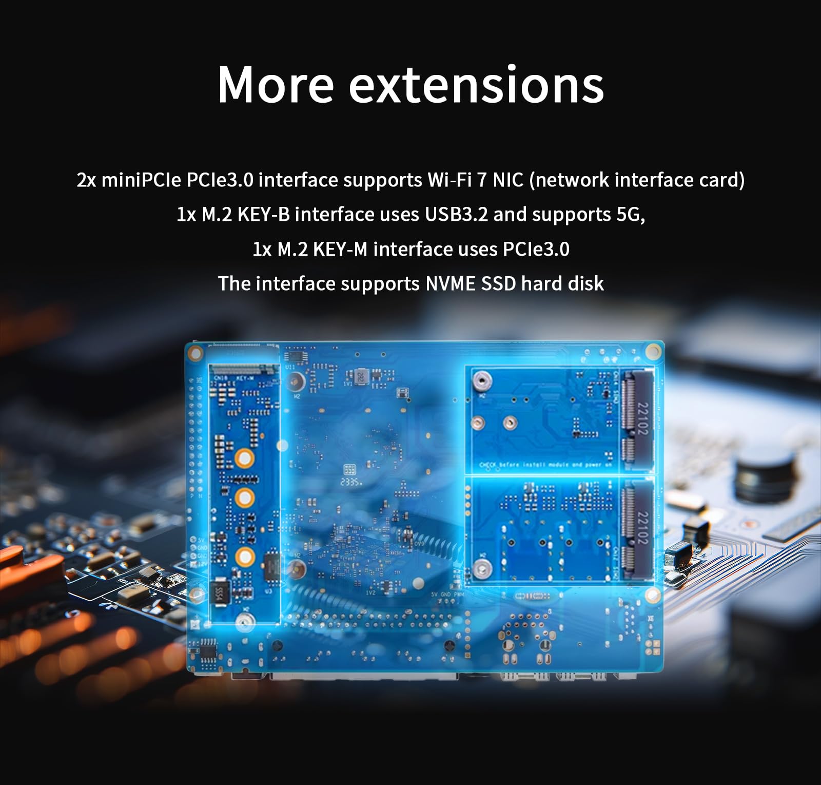 Banana Pi BPI-R4 WiFi 7 Router Board OpenWRT – DDR4 4 GB/8 GB RAM-MediaTek MT7988A (Filogic 880) SoC, 4G/5G Wireless Router 2x 10GbE SFP 4X GbE per NAS Smart Home Gateway (Kit1, DDR4 8GB)