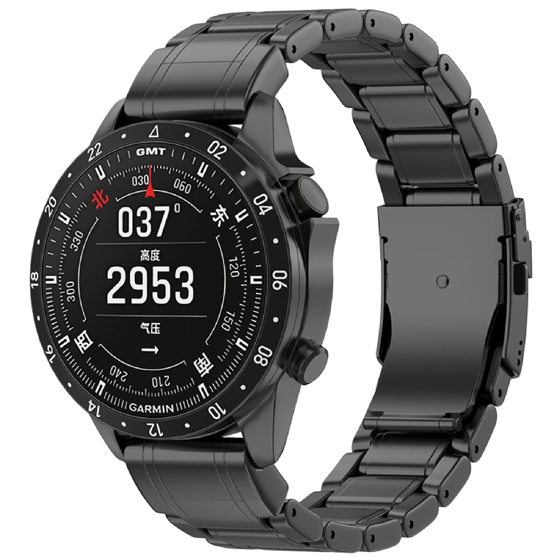 VeveXiao Titanium Watch Strap Compatible with Garmin Fenix 8/epix Pro 47mm/Instinct 3 45mm, 22mm Quick Fit Luxury Titaniums Alloy Metal Replacement