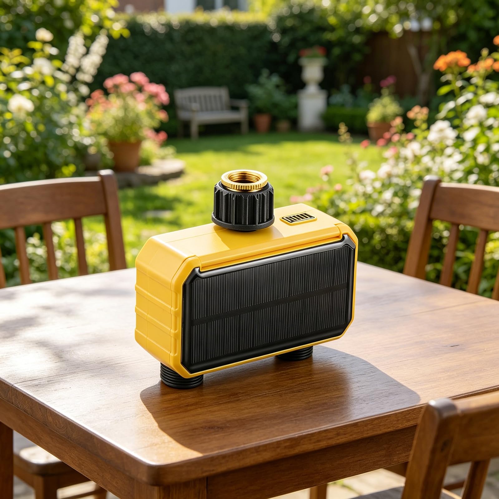 Dispositivo di irrigazione automatico per giardini con pianificazione esatta e robusto ABS Build Grass Irrigatore Timer