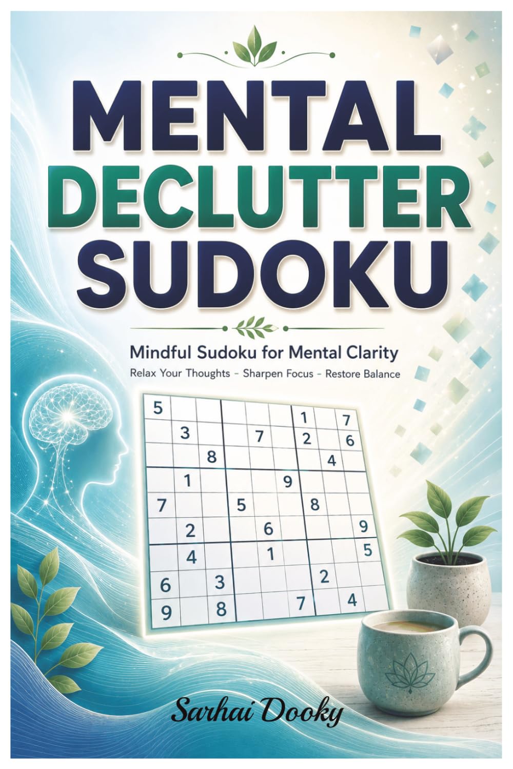 Mental Declutter Sudoku Puzzles Book: Mindful Sudoku for Mental Clarity, Calm Focus, and Everyday Peace