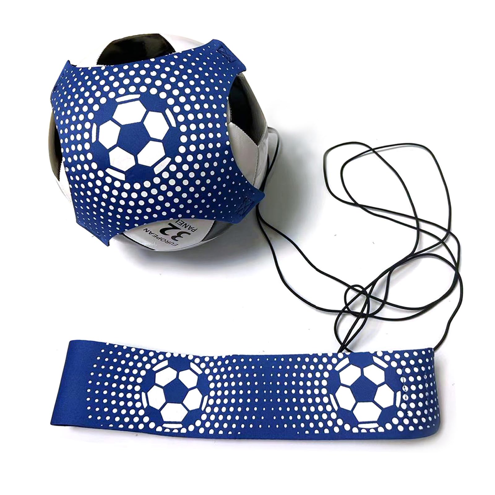 Shin Defender Kickback Trainer, Shindefender Kickback Trainer Kids, Soccer Juggle Trainers for Beginners and Lover, Pass & Catch & Control The Ball (Blue)