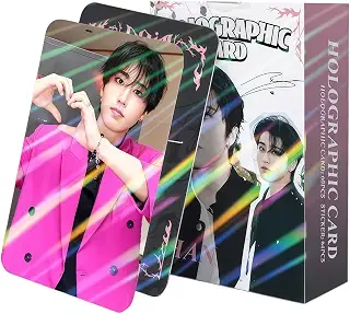PYAJUU Stray Kids Photocards 124枚 SKZ DO IT アルバム フォトカード 64枚 ステッカー付き KPOP ギフト ロモ グッズ SKZ 男の子 女の子 ストレイキッズ レーザーグリーティングカード 2026 (HAN(DO IT))