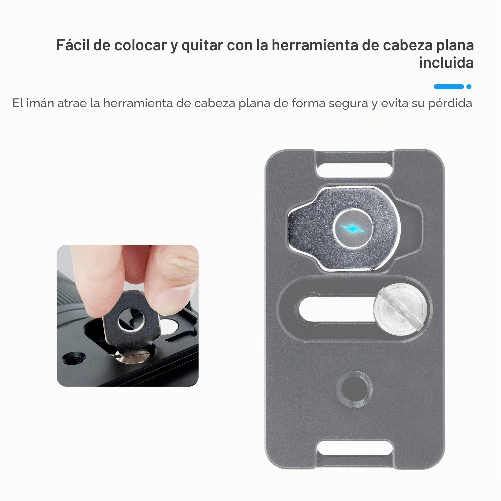 JJC - Visor LCD para cámara de fotos (3 de aumento de ancho x 3, con placa de liberación rápida tipo Arca, parasol para cámaras réflex digitales