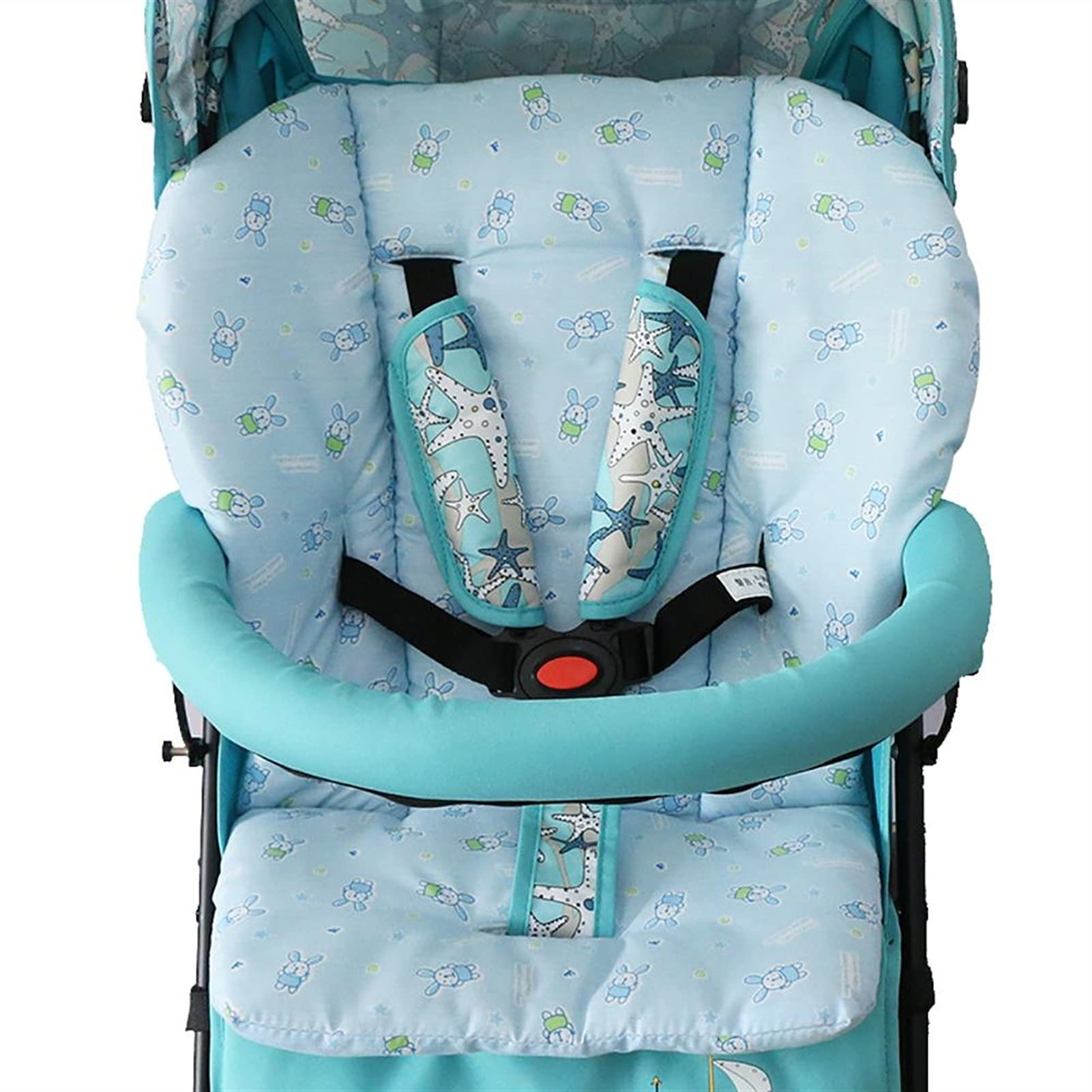 Poggiapiedi seggiolone per bambini Universal Baby Passeggino Seggiolone Seggiolino Sedile Cuscino Mat Carrello Materasso Materasso Tappetino da alimentazione Sedia Pad Cover Protector Passeggino Acces