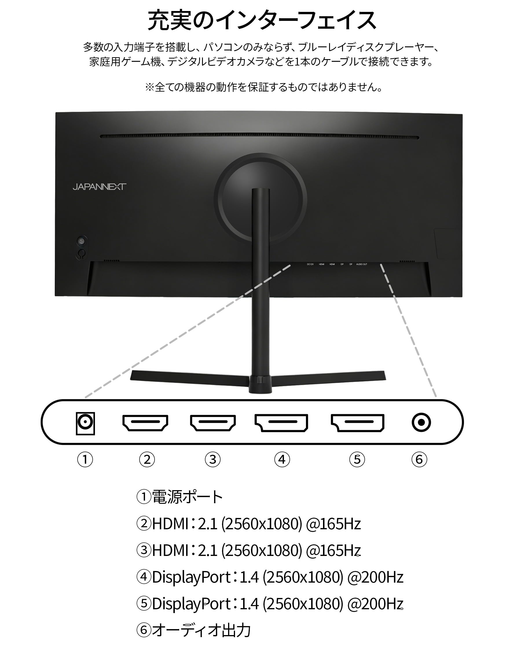 Amazon.co.jp: JAPANNEXT 30インチ VAパネル搭載 200Hz/1ms(MPRT)対応