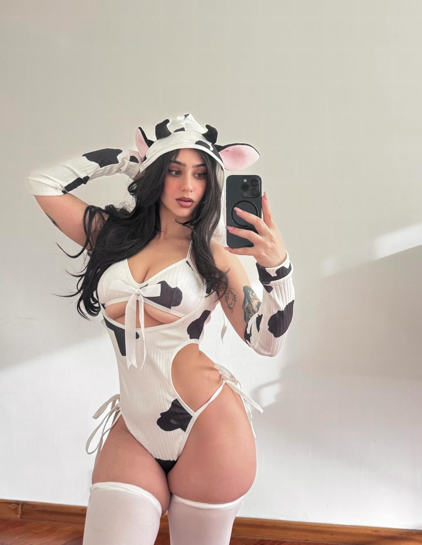 KORURACLUB Costume da cow sexy per cosplay, da donna, costume da mucca, costume da cows, costume da cosplay, lingerie da donna